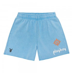All Aboard Women's Playboy Repeat Print Shorts | PLBY-592751