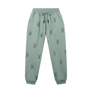 Black Women's Playboy Buckaroo Cowgirl - 5pcs Set Joggers | PLBY-592782