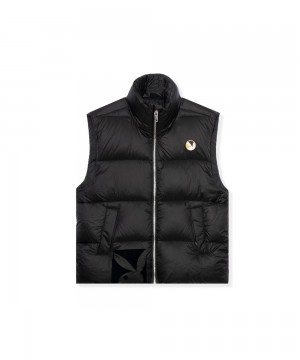 Black Women's Playboy Pointelle Logo Flare Jackets | PLBY-592872