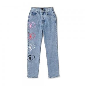Blue Women's Playboy VIP Club Pants | PLBY-592827