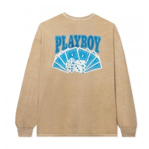 Men's Playboy Casino Long Sleeve Jackets | PLBY-593095