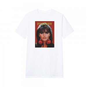 Men's Playboy December 1966 Cover T-shirts | PLBY-593229