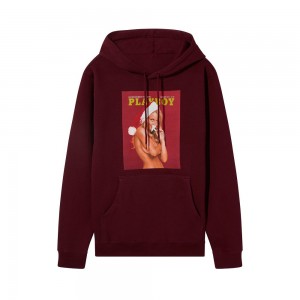 Men's Playboy December 1970 Cover Hoodies | PLBY-593066