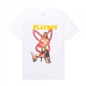 Men's Playboy December 1976 Cover T-shirts | PLBY-593211