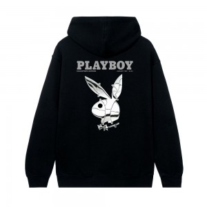 Men's Playboy Jan 1989 Cover Hoodies | PLBY-593034