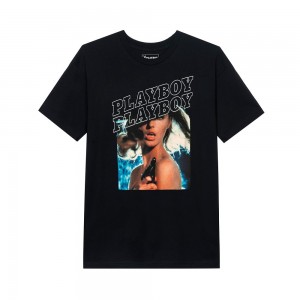 Orange Men's Playboy Honey Ryder November 1965 Cover T-shirts | PLBY-593167