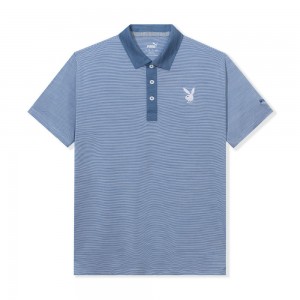 Red Men's Playboy Puma Golf Legend Polo T-shirts | PLBY-593251