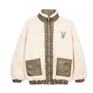 Stone Women's Playboy The Low Rise Skater Jean Light Wash Jackets | PLBY-592877