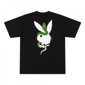 White Men's Playboy x The Great Frog T-shirts | PLBY-593233