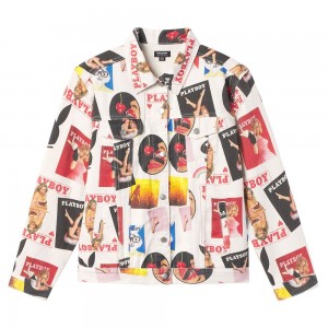 Women's Playboy Checkerboard Mini Jackets | PLBY-592833