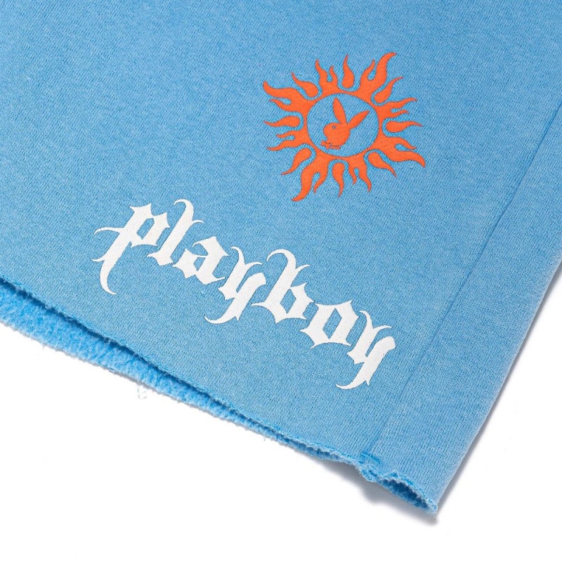 All Aboard Women's Playboy Repeat Print Shorts | PLBY-592751