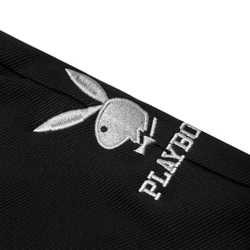 Anthracite Women's Playboy Tropicana Terry Pants | PLBY-592821