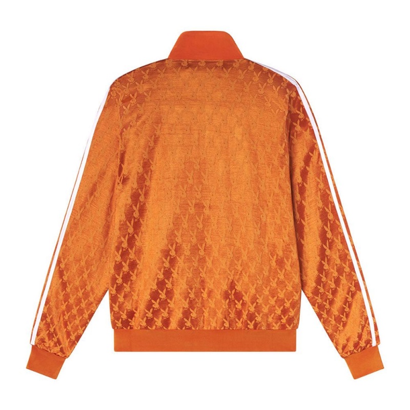 Black Men's Playboy x John Richmond Track Jackets | PLBY-593086