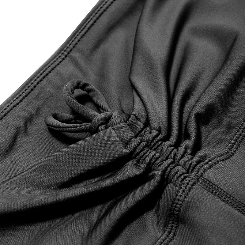 Black Women's Playboy Smokin Hot Firegirl - 3pcs Set Shorts | PLBY-592775