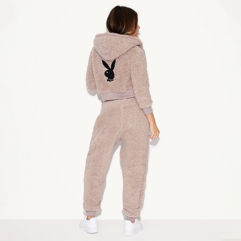 Black Women's Playboy Tie-Dye Au Naturel Joggers | PLBY-592802