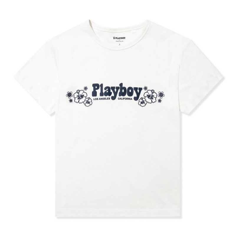 Blue Women\'s Playboy October 2020 Carolina Ballesteros Oversized T-shirts | PLBY-592896
