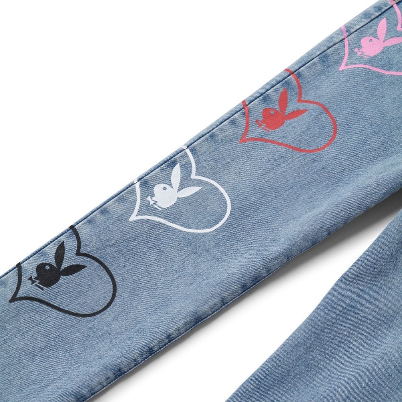 Blue Women's Playboy VIP Club Pants | PLBY-592827