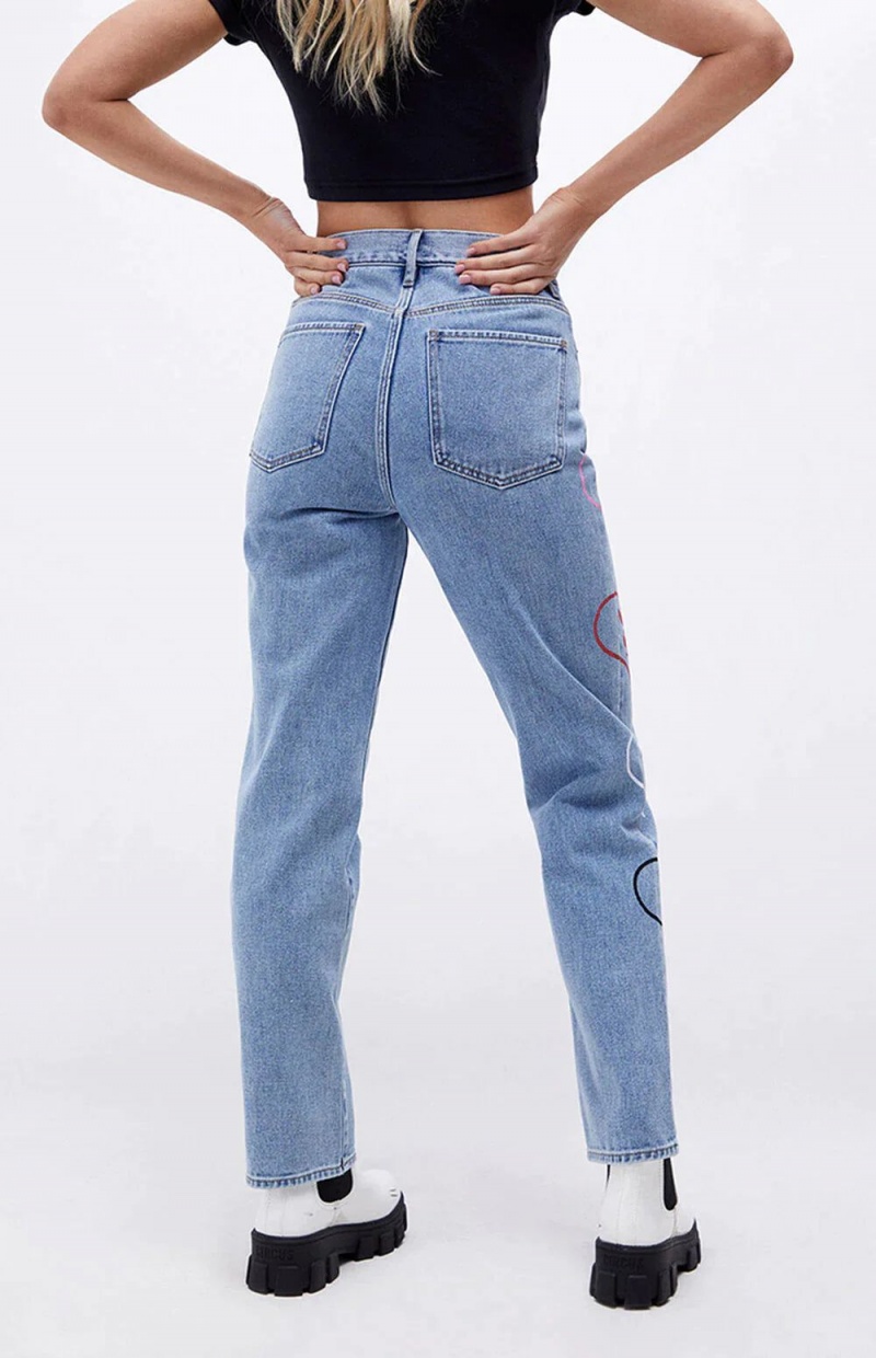 Blue Women's Playboy VIP Club Pants | PLBY-592827