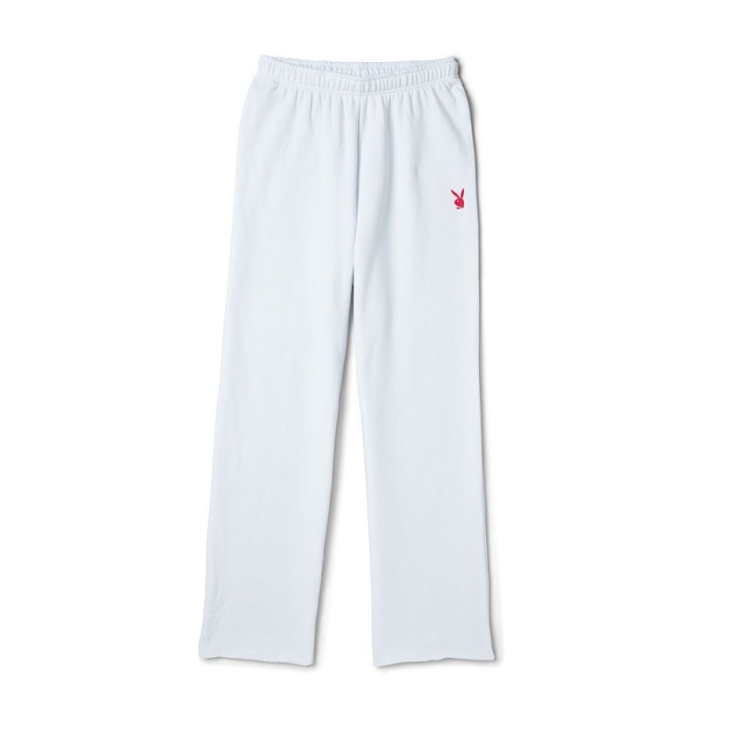 Bright White Women's Playboy Vampire - 2pcs Set Joggers | PLBY-592778