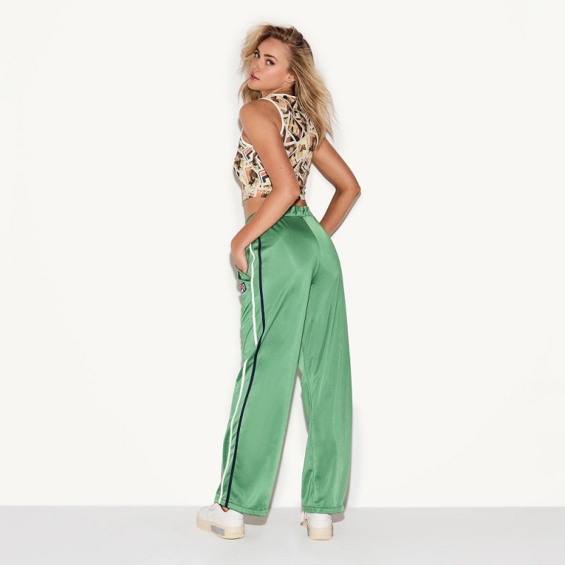 Brown Women's Playboy All Over Print Pants | PLBY-592817