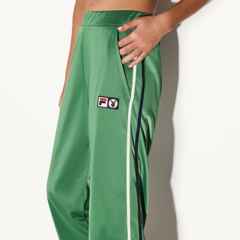 Brown Women's Playboy All Over Print Pants | PLBY-592817