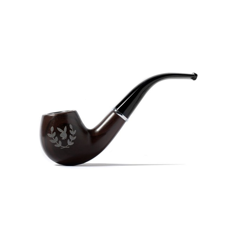 Dark Brown Men\'s Playboy Rabbit Head Pipe Accessories | PLBY-592922