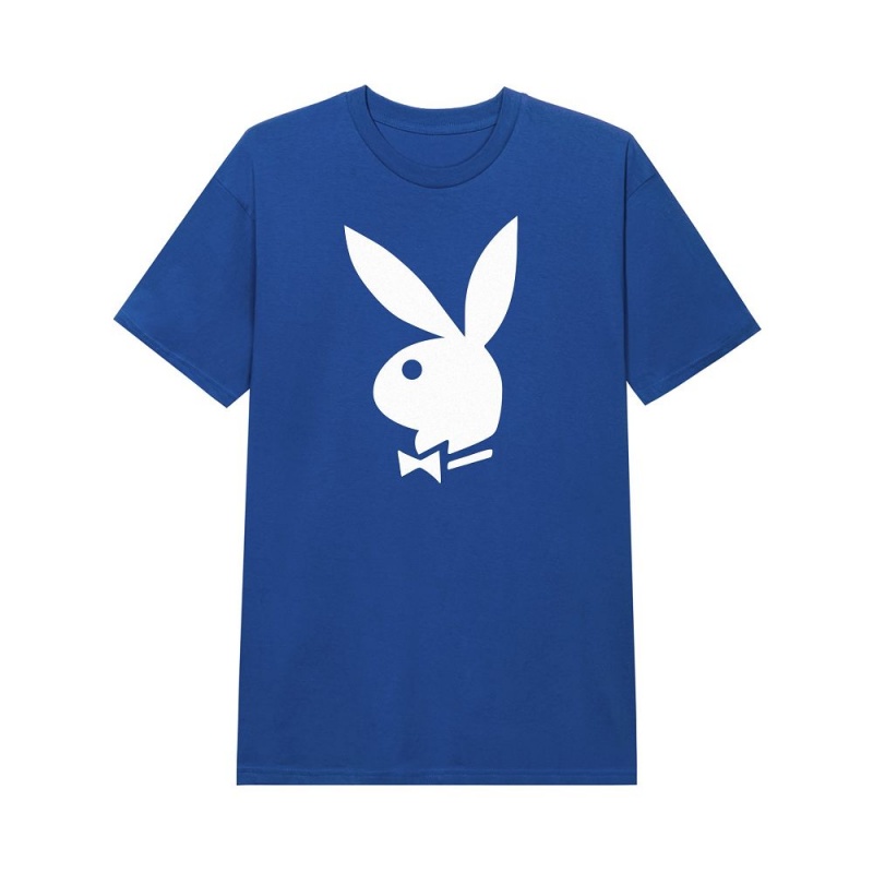 Forest Men's Playboy Classic Rabbit Head T-shirts | PLBY-593111