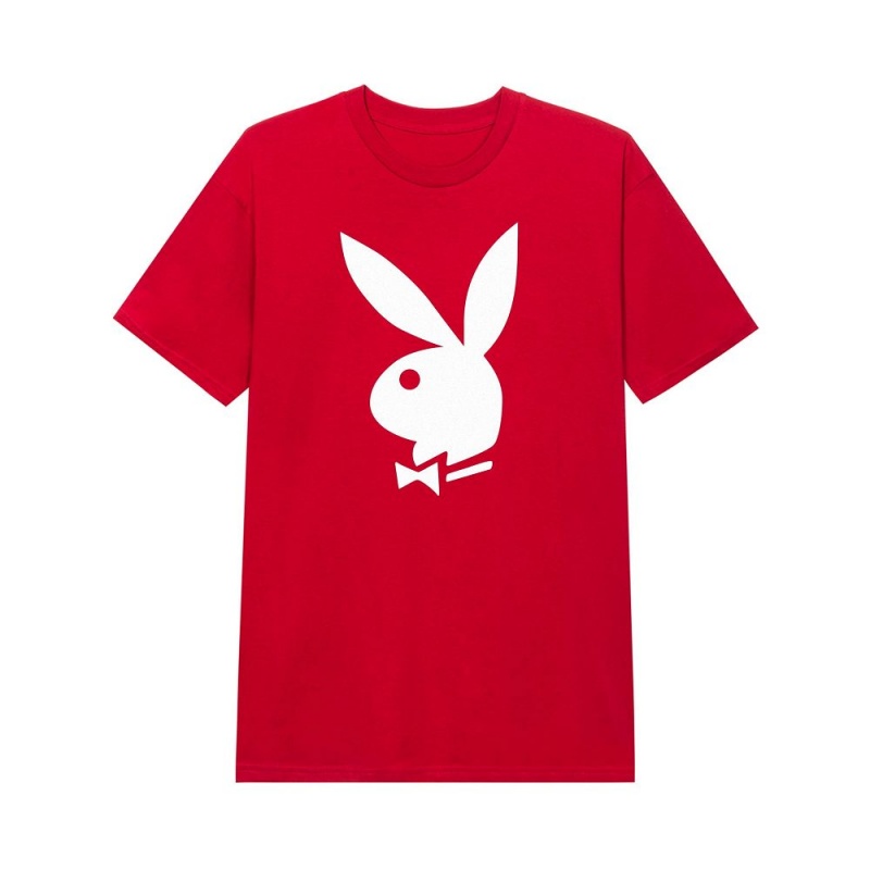 Forest Men's Playboy Classic Rabbit Head T-shirts | PLBY-593111