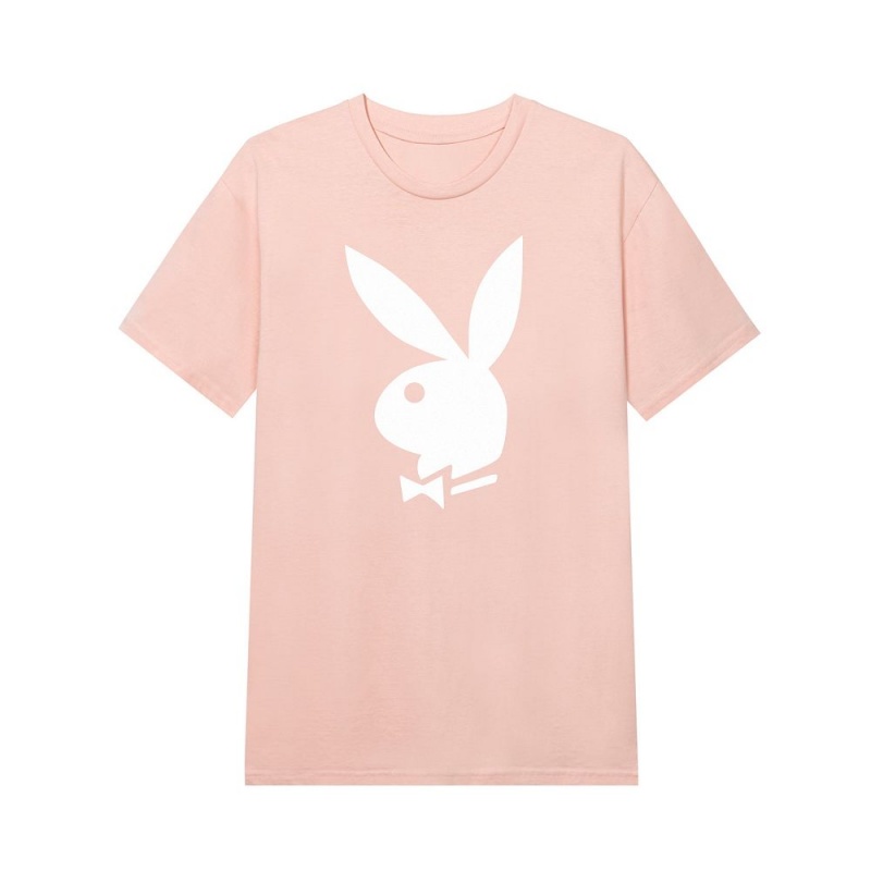 Forest Men's Playboy Classic Rabbit Head T-shirts | PLBY-593111