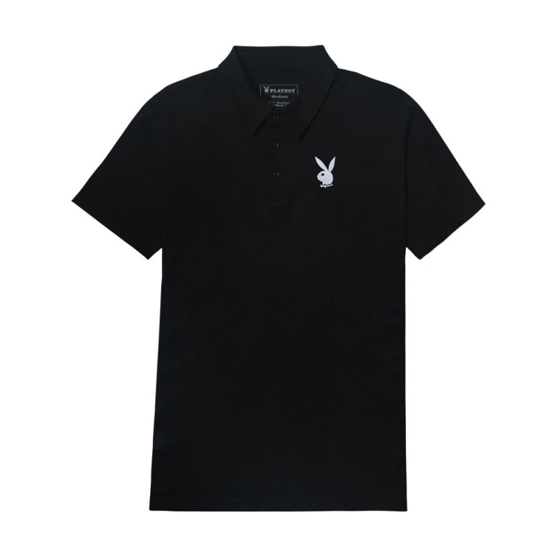 Gray Men's Playboy Classic Rabbit Head T-shirts | PLBY-593266