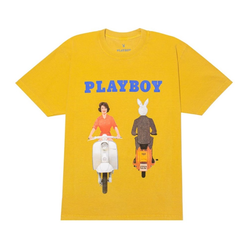 Green Men's Playboy June 1959 Cover T-shirts | PLBY-593265