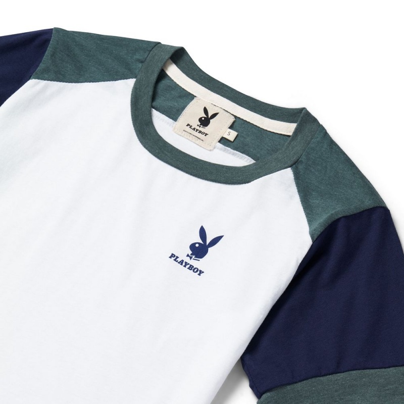 Green Men's Playboy Team Jersey T-shirts | PLBY-593206
