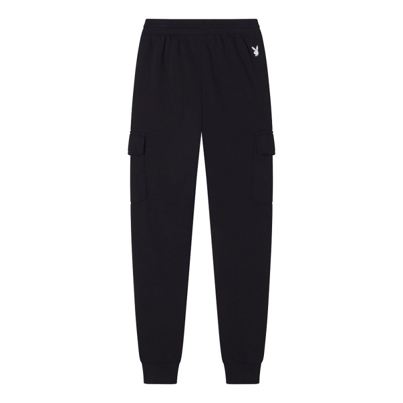 Grey Women's Playboy The Cover Collage Joggers | PLBY-592766