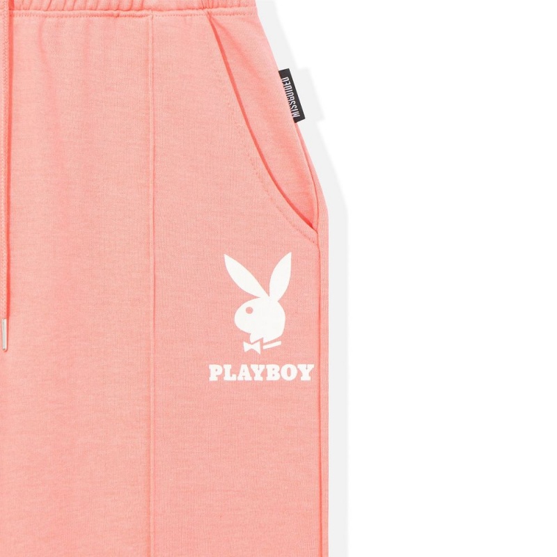 Light Blue Women's Playboy Bunny Sport - 6pcs set Joggers | PLBY-592777