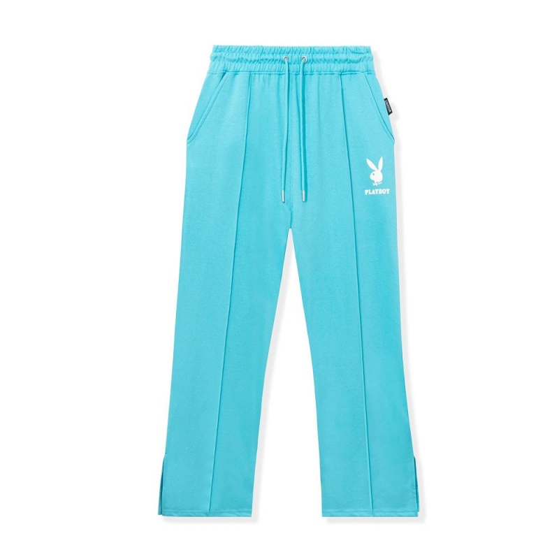 Light Blue Women\'s Playboy Bunny Sport - 6pcs set Joggers | PLBY-592777
