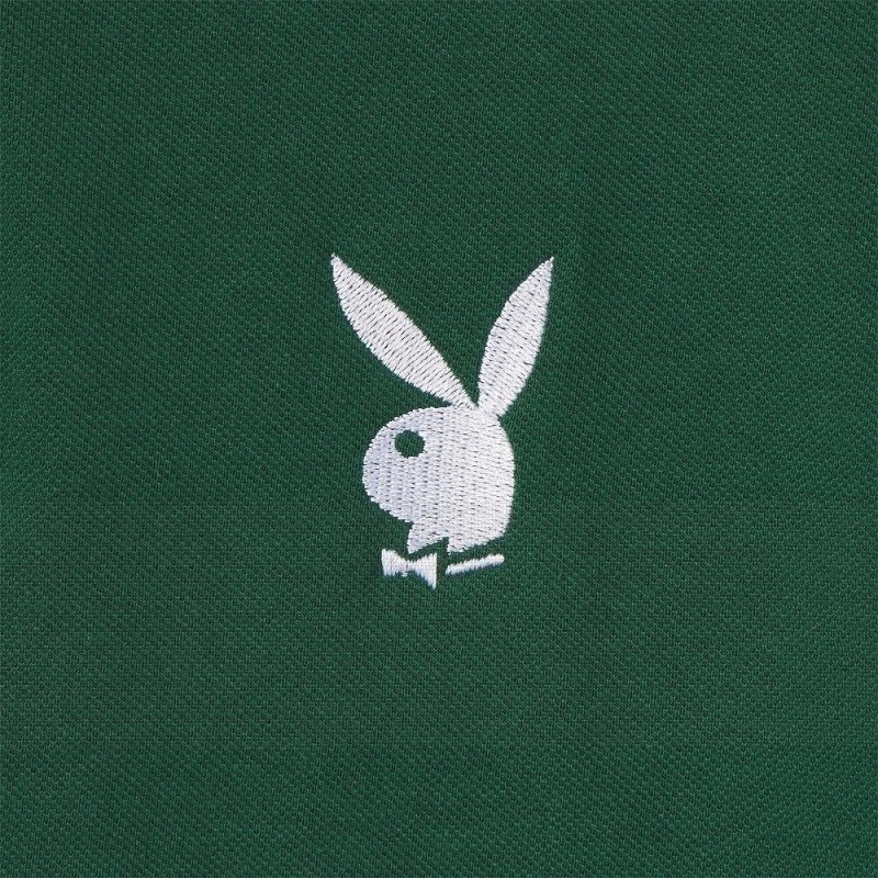 Maroon Men's Playboy Performance Rabbit Head T-shirts | PLBY-593245