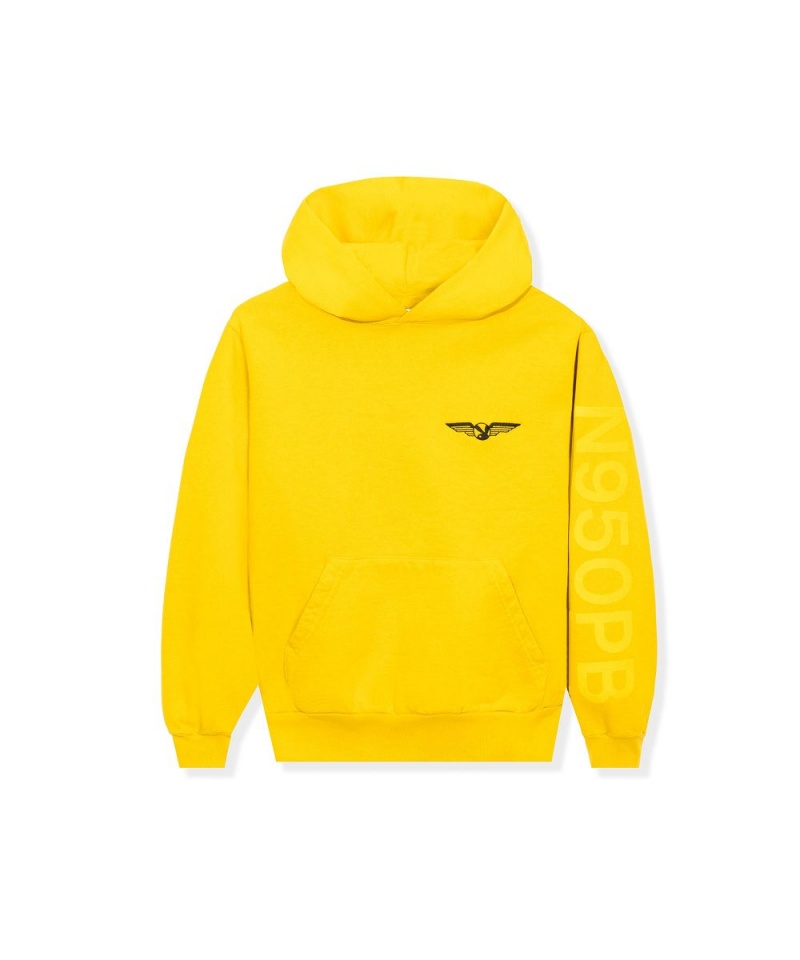 Mauve Men's Playboy Aviation Wings N950PB Hoodies | PLBY-593071