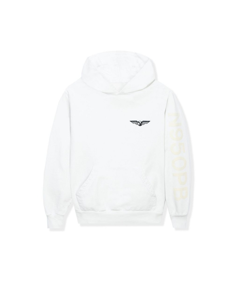 Mauve Men's Playboy Aviation Wings N950PB Hoodies | PLBY-593071
