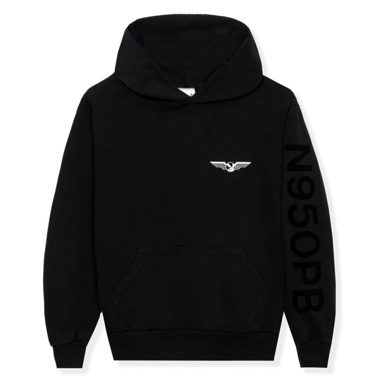 Mauve Men's Playboy Aviation Wings N950PB Hoodies | PLBY-593071
