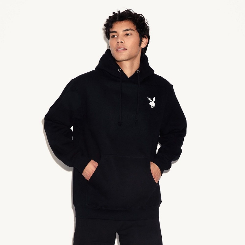 Men's Playboy Jan 1989 Cover Hoodies | PLBY-593034