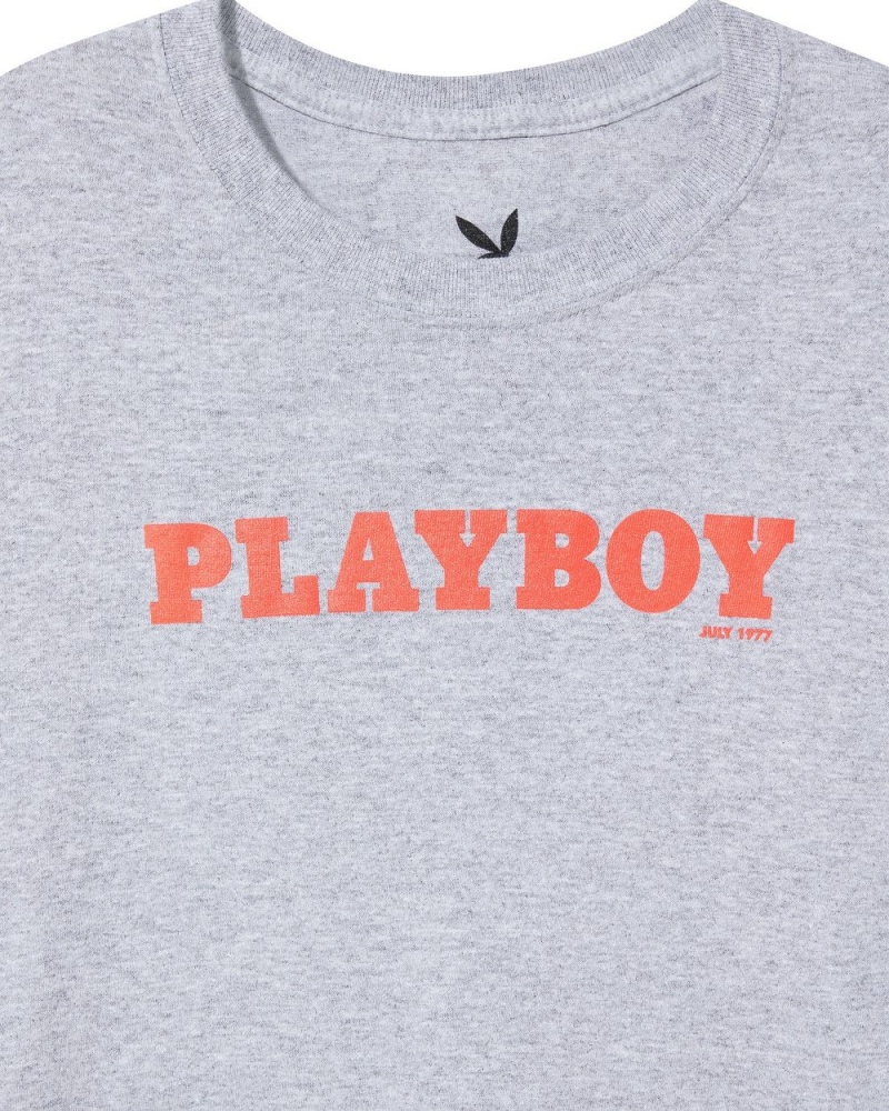Men's Playboy July 1977 Cover T-shirts | PLBY-593248