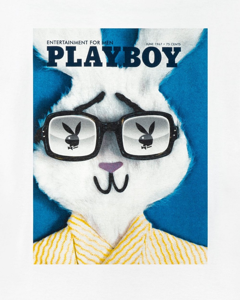 Men's Playboy June 1967 Cover Pocket T-shirts | PLBY-593284