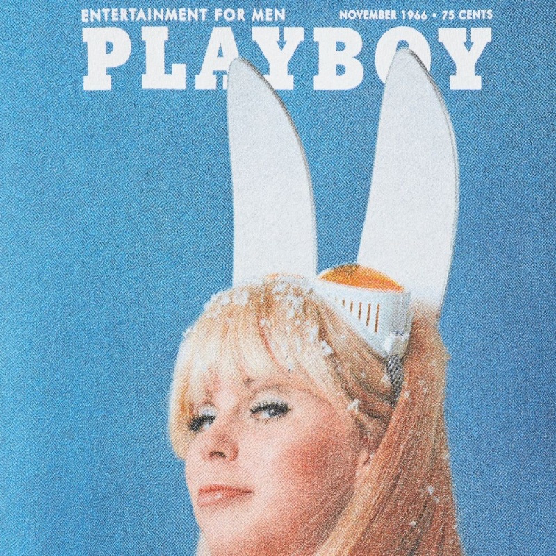 Men's Playboy November 1966 Cover Hoodies | PLBY-593099