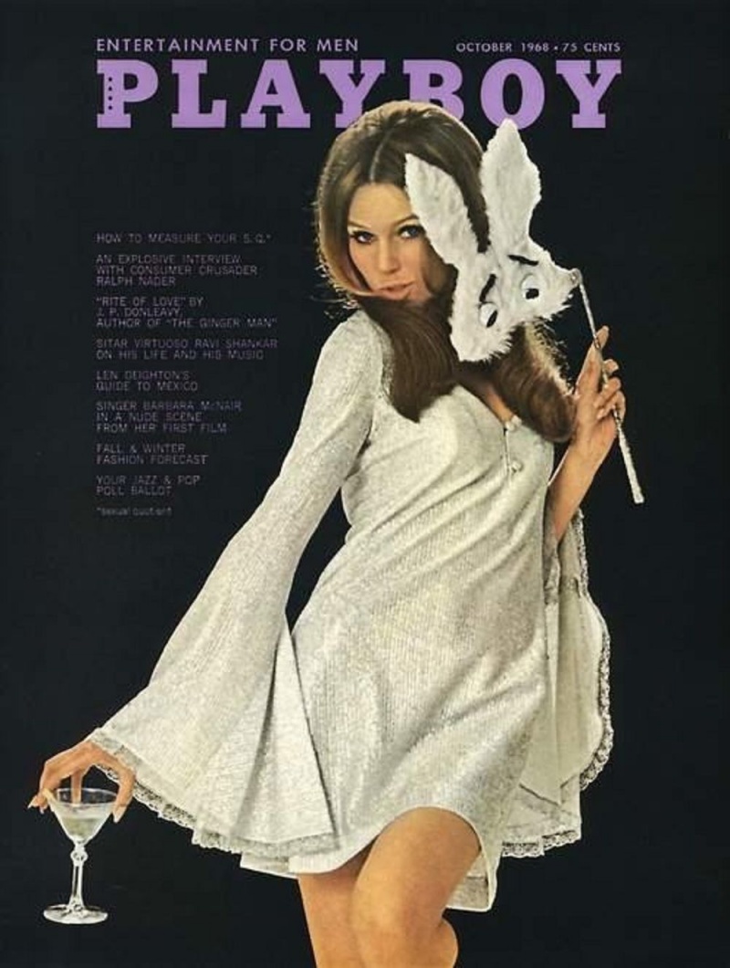 Men's Playboy October 1968 Cover Hoodies | PLBY-593045