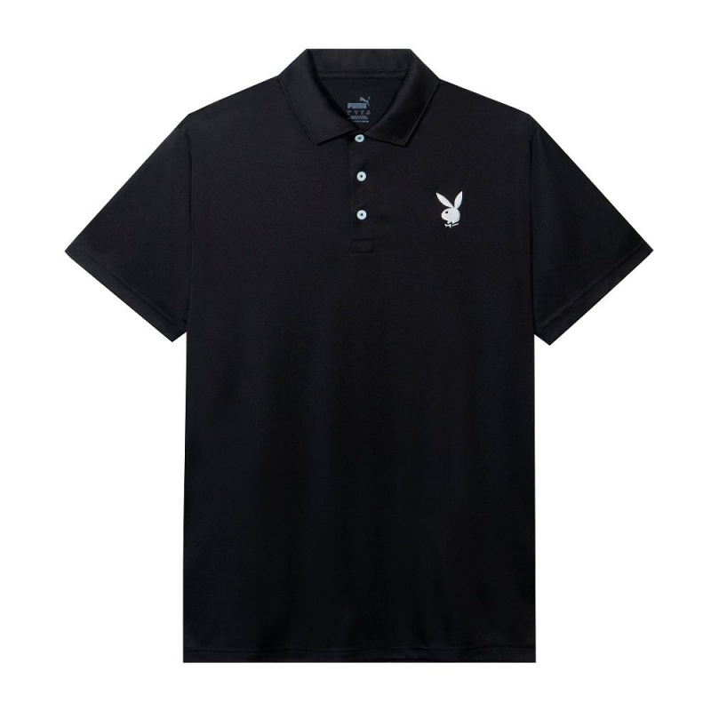 Men\'s Playboy Puma Golf Performance Polo T-shirts | PLBY-593277