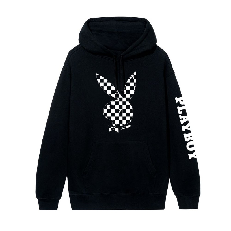 Men\'s Playboy Speed Racer Rabbit Head Hoodies | PLBY-593053