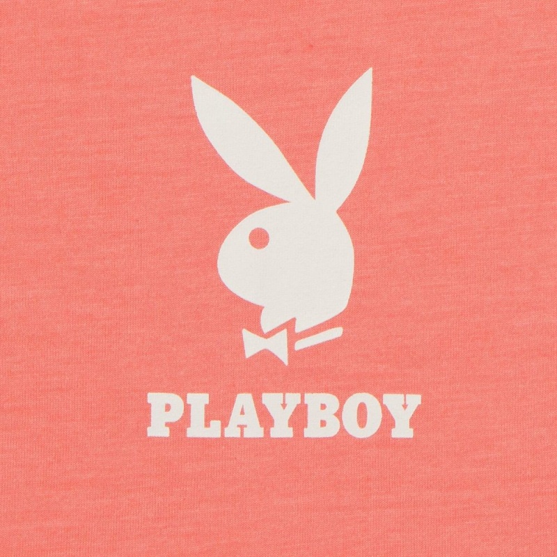 Mint Men's Playboy Logo Oversized T-shirts | PLBY-593232