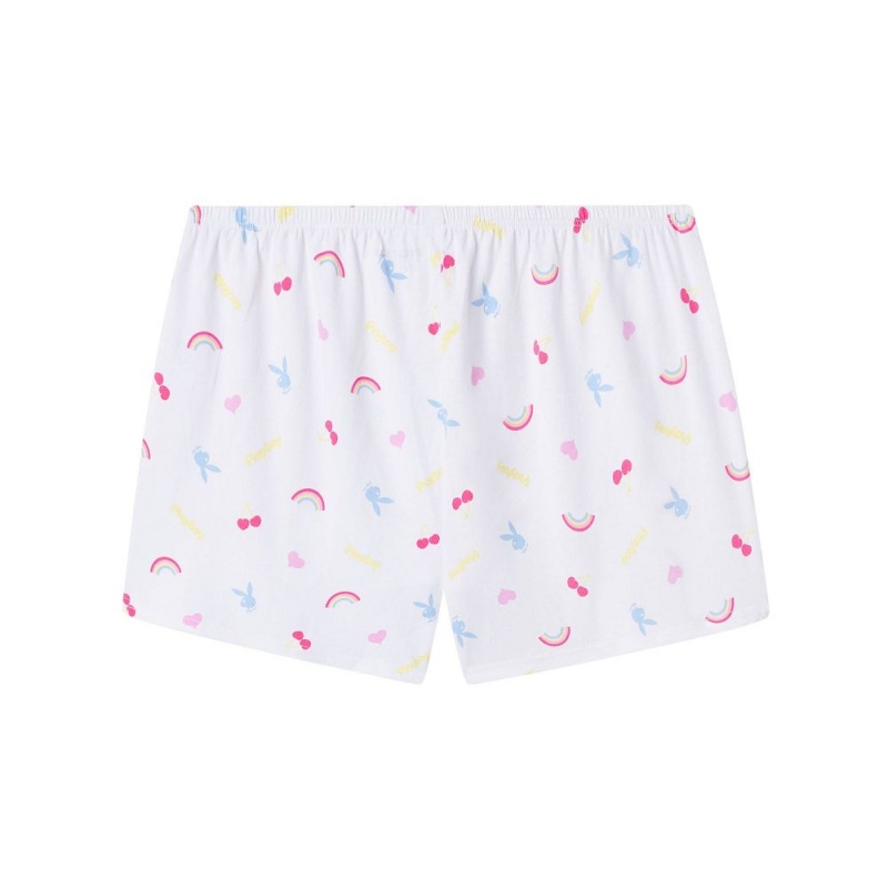 Multi Women's Playboy Tuxedo Girl - 8pcs set Shorts | PLBY-592796