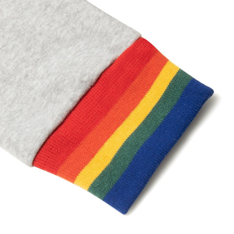 Multicolor Men's Playboy Rainbow Love Jackets | PLBY-593070