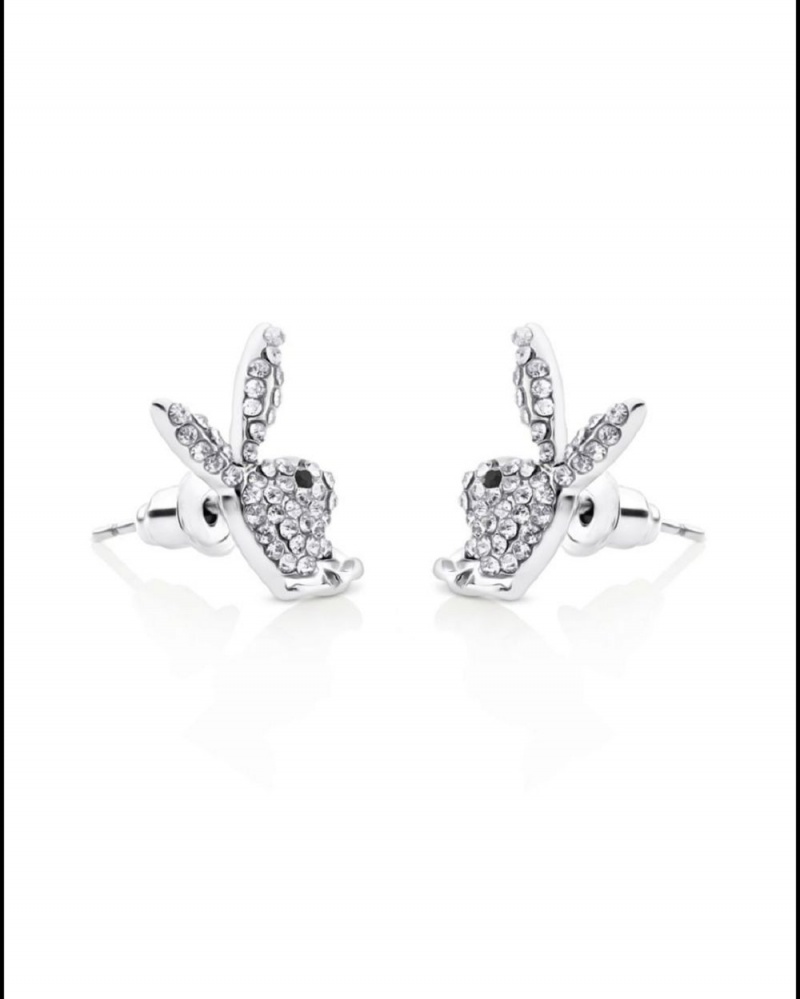 Multicolor Women's Playboy Playboy Bunny Stud Earrings, Multi-colored 3 Pack Jewelry | PLBY-592622
